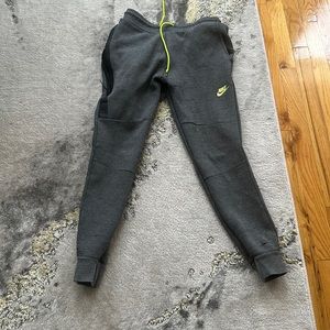 nike tech grey sweats size small men’s